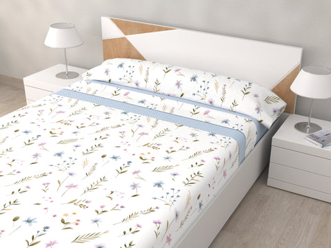 Juego de Sábanas cama 150cm Microfibra Lobo