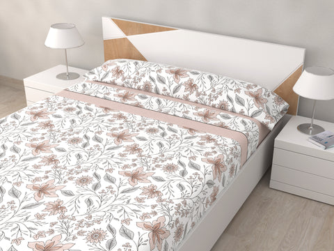Juego de Sábanas cama 150cm Microfibra Lobo