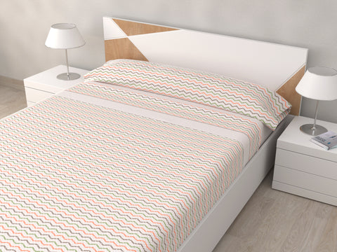 Juego de Sábanas cama 150cm Microfibra Lince Zen Beige