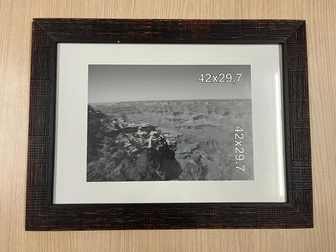 Marco de Fotos 42x29,7cm Borde Madera