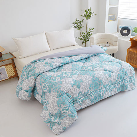 Edredón Estampado 90cm (180x240cm) Azul Classic
