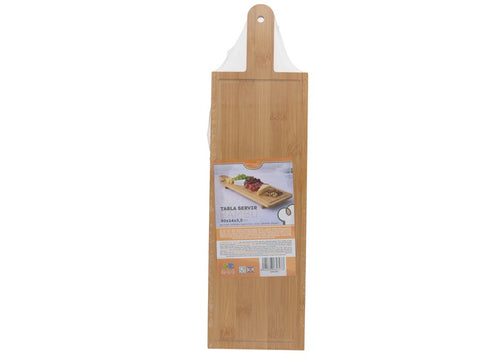 Tabla de Servir Bambú 50x14x3,5cm