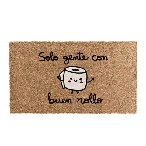 Felpudo Original 40x70cm ''Solo Gente con Buen Rollo''