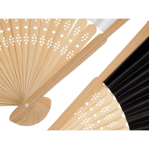 Ventall assortit 2 colors Blanc o Negre