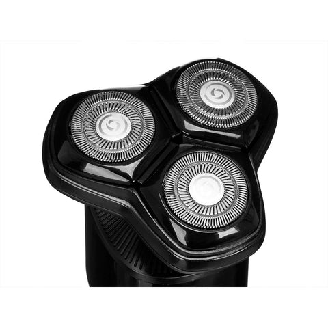 Afeitadora 3 Cabezales Forma Negra 500MAH USB Argón