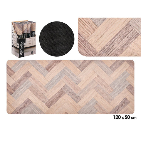 Alfombra de Cocina 50x120cm Efecto Madera