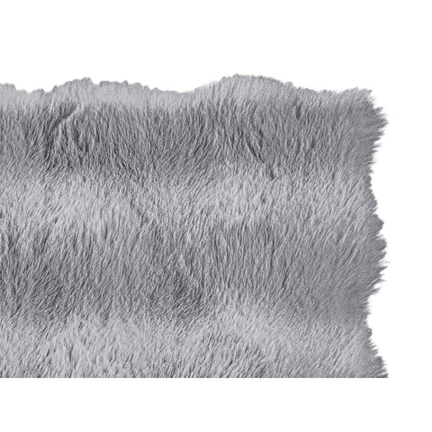 Alfombra de Pelo Relieve 40x60cm Gris