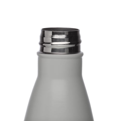 Botella Termo 500ml Acero Inoxidable Gris Mate