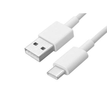 Cable USB a C Blanco 2m