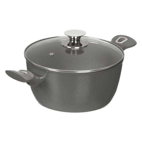 Cacerola Inducción 24cm Forjado Gris Vilma