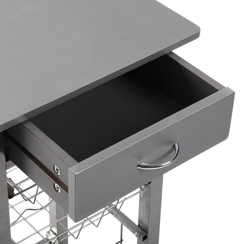 Carro de Cocina Gris 40cm Versa