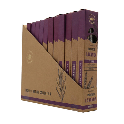 Pack 8 Inciensos Lavanda Nature Collection La Casa de los Aromas