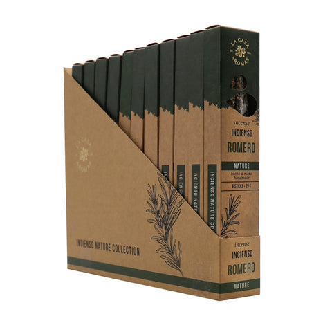 Pack 8 Inciensos Romero Nature Collection La Casa de los Aromas