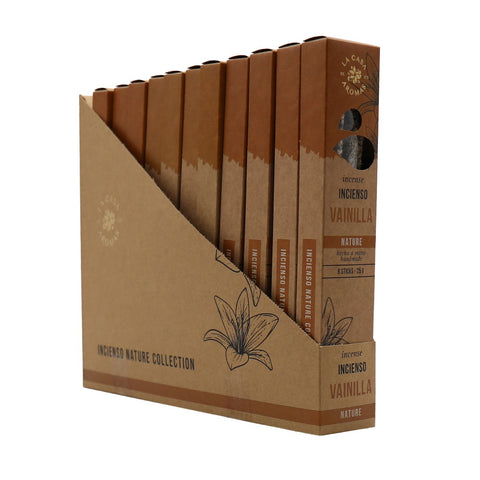 Pack 8 Inciensos Vainilla Nature Collection La Casa de los Aromas