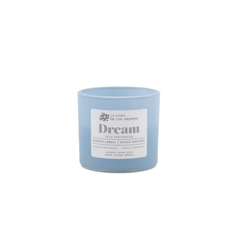 Vela Perfumada Algodón Vaso Vidrio 90g Casa de los Aromas
