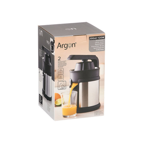 Exprimidor Asa Acero Negro 120W Argón
