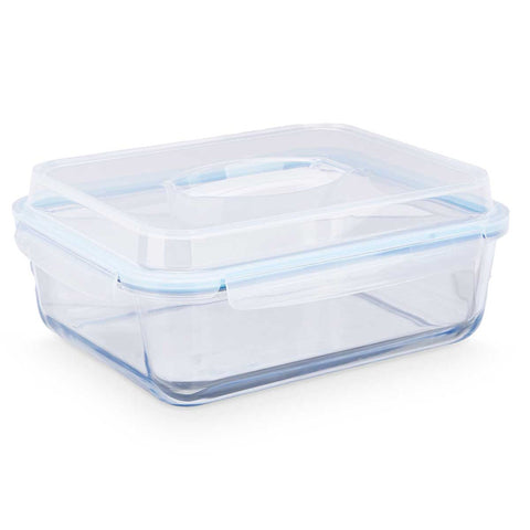 Fiambrera Grande 4800ml Borosilicato Hermética con Asa