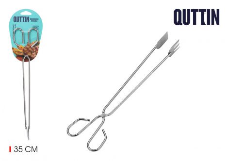 Pinzas de Cocina 35cm Acero Inoxidable Quttin