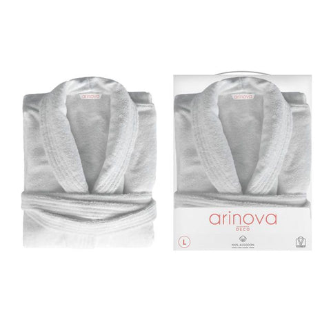 Albornoz talla XL color Blanco