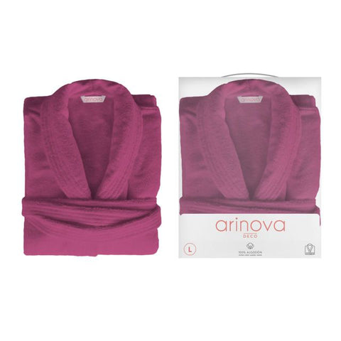 Albornoz talla XL color Malva