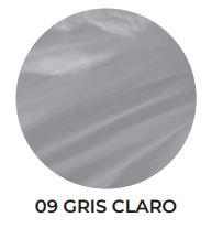 Funda de Almohada 90cm Gris Claro Roomers 50% Algodón 50% Poliéster
