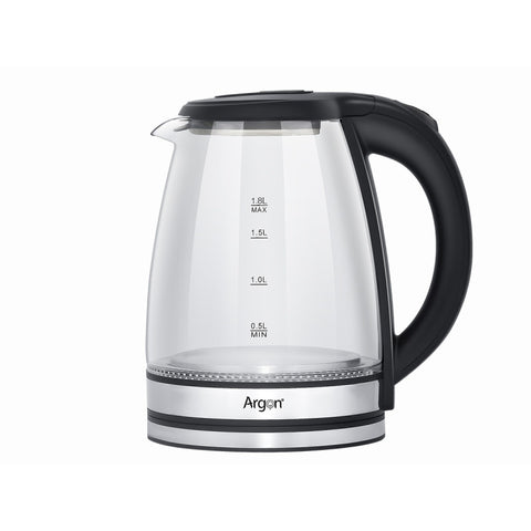 Hervidor Acero Led Borosilicato 1,8L Argón