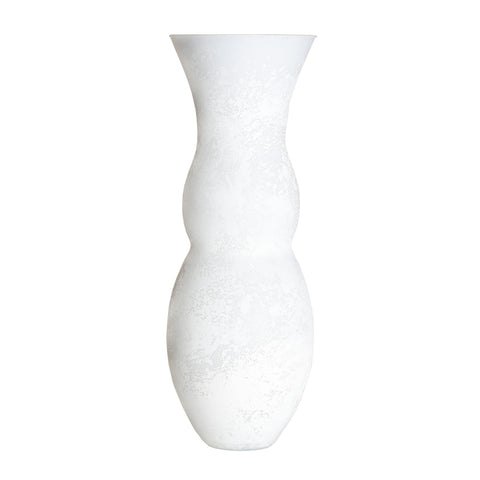 Jarrón Blanco Cerámica Julie 17x17x50cm
