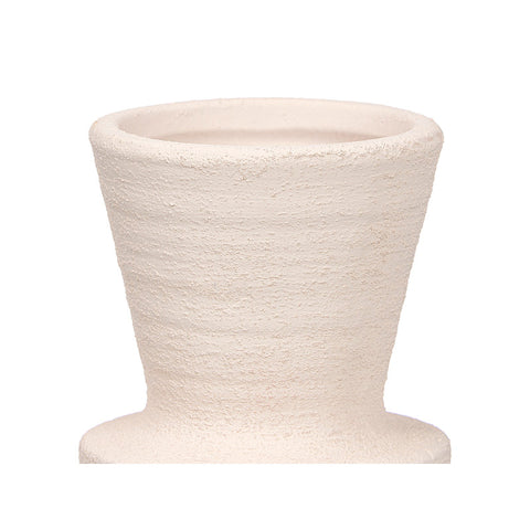 Jarrón Sahara Moderno Blanco 28cm