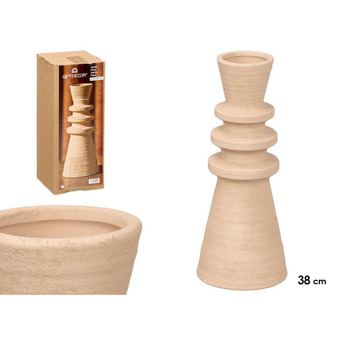 Jarrón Sahara Moderno Tierra 38cm