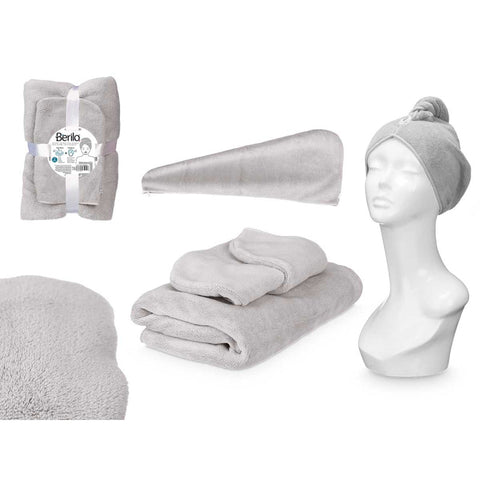 Joc Tovallola Caputxa Gris Clar