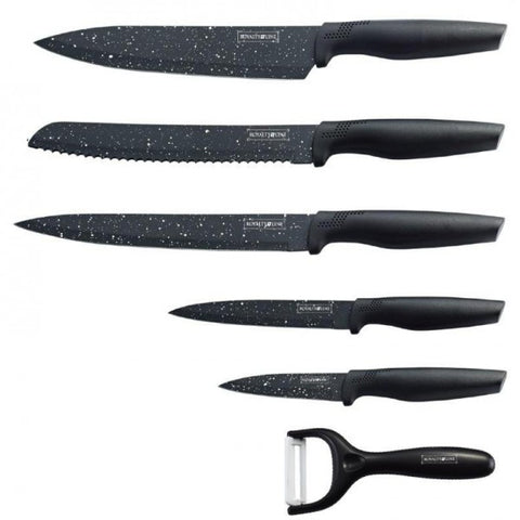 Juego 5 Cuchillos + Pelador Royalty Line