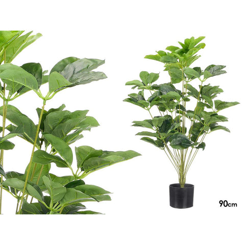 Maceta Planta Hojas Ovaladas 90cm