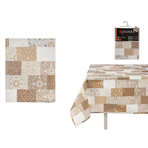 Mantel Loneta Antimanchas 140x180cm Azulejo Beige