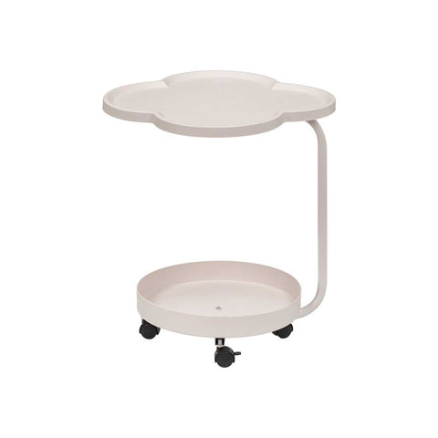 Mesa Auxiliar Doble Blanca