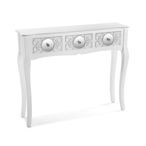 Mesa de Entrada Indra, Mueble Recibidor Estrecho Pasillo o Entrada 80x25x95cm