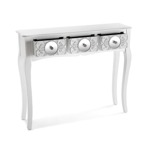 Mesa de Entrada Indra, Mueble Recibidor Estrecho Pasillo o Entrada 80x25x95cm