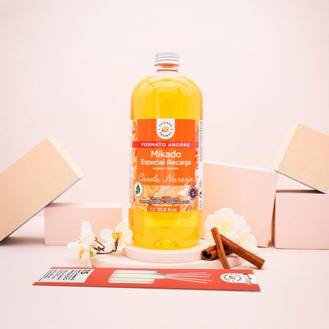 Mikado Reposición 1 Litro Canela Naranja