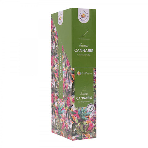 Pack 20 Varillas de Incienso Aroma Cannabis