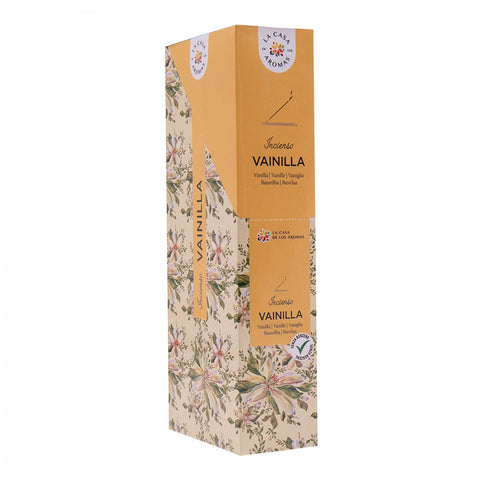 Pack 20 Varillas de Incienso Aroma Vainilla