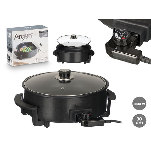 Paellera Elèctrica 30cm Diàmetre 1500W Argó