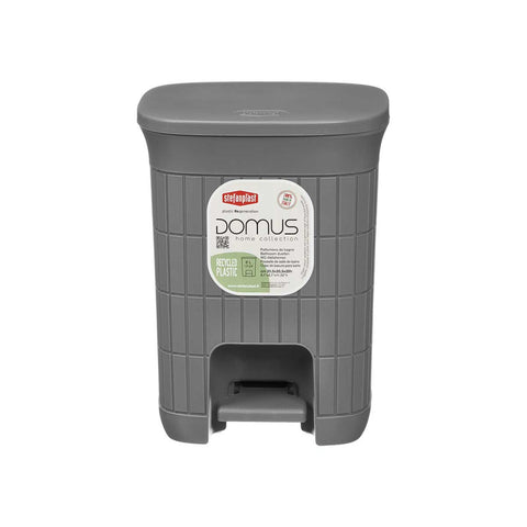 Papelera Domus Pequeña Gris Azulado 6L