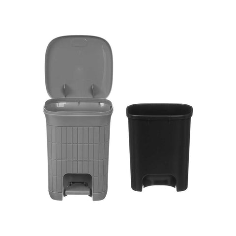 Papelera Domus Pequeña Gris Azulado 6L