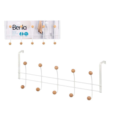 Percha 10 Colgadores Blanca