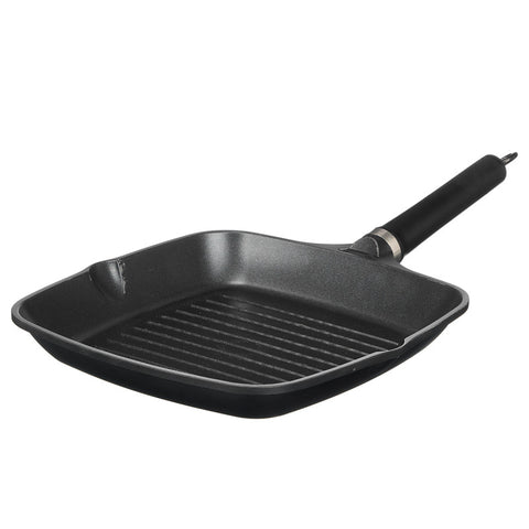 Plancha Asador 30cm Negro Acabado Mármol