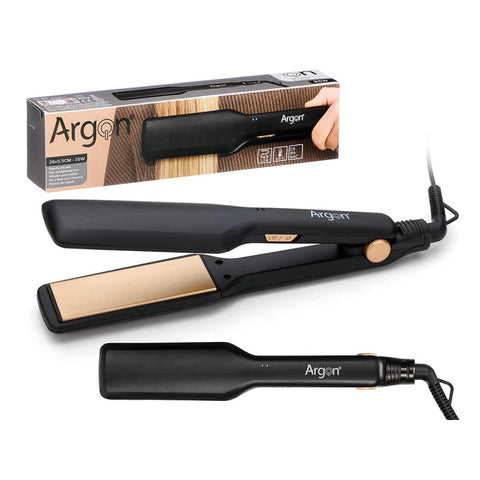 Plancha de Pelo Ancha 35W Argón