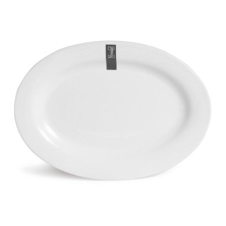 Plato Ovalado Blanco