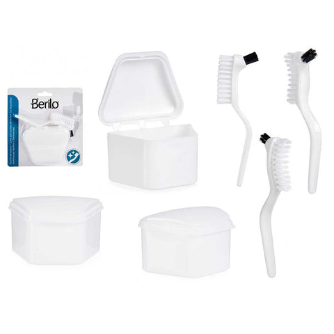 Porta Dentadura con Cepillo