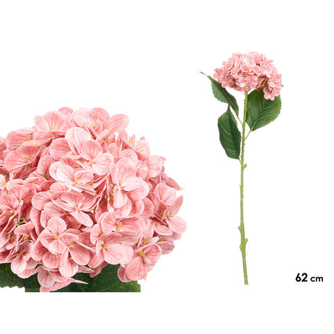 Rama Flores Rosa Envejecido 62cm