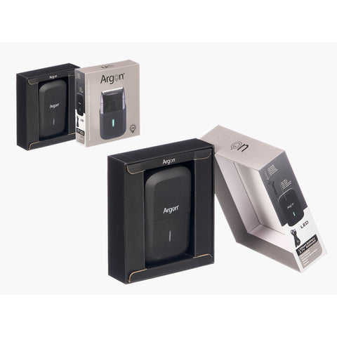 Rasuradora Negra 600MAH USB Argón