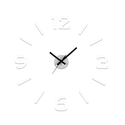 Reloj Pegatina Blanco